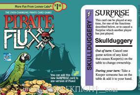 Pirate Fluxx - Promo Card, Skullduggery