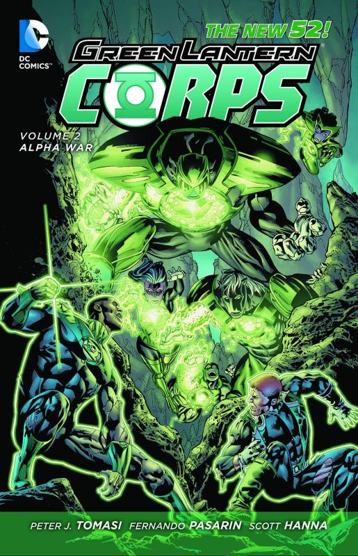 GREEN LANTERN CORPS HARDCOVER 02 ALPHA WAR (N52)