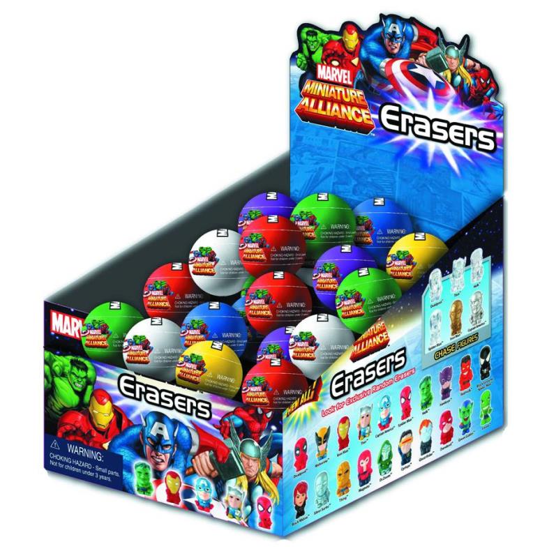 MARVEL HEROES ERASERS BLIND EGG