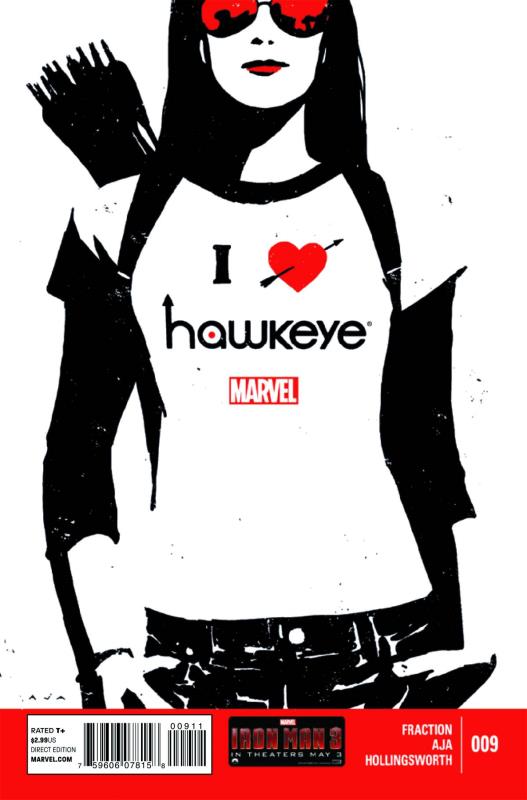 HAWKEYE #9 2ND PTG AJA VARIANT (PP #1072)
