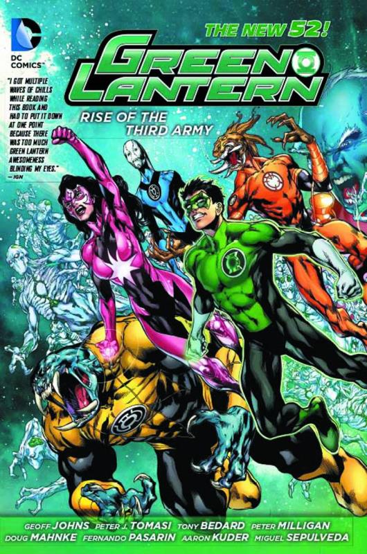 GREEN LANTERN HARDCOVER RISE O/T THIRD ARMY (N52)