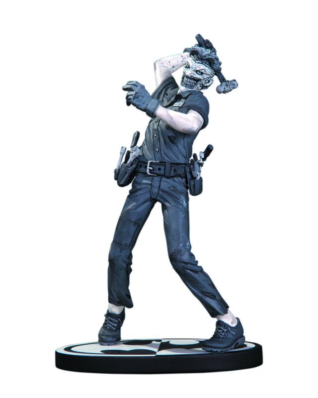 BATMAN BLACK & WHITE JOKER STATUE BY GREG CAPULLO