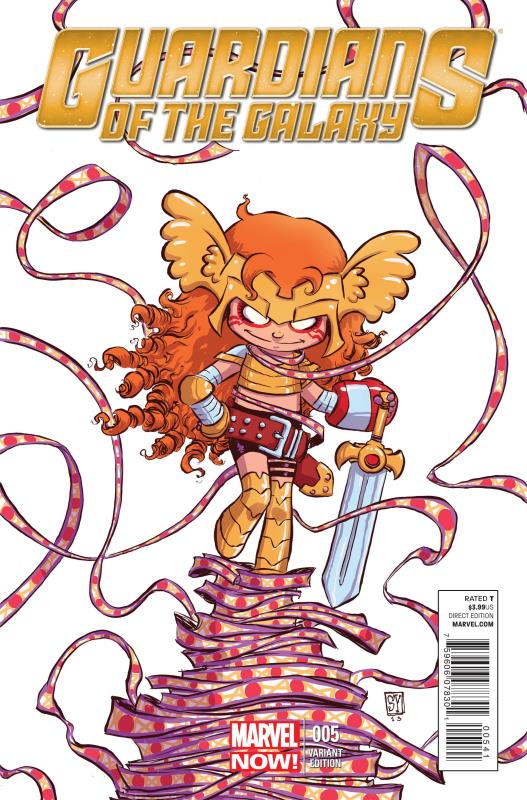GUARDIANS OF GALAXY #5 YOUNG VARIANT NOW