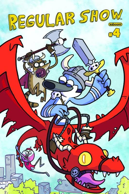 REGULAR SHOW #4 MAIN CVRS