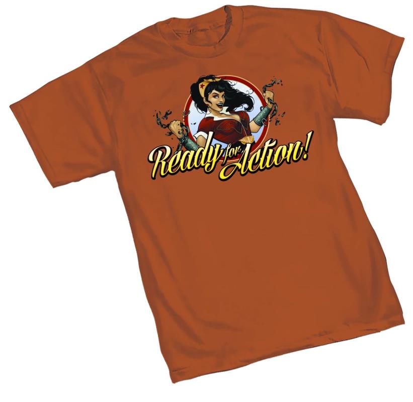 BOMBSHELL WONDER WOMAN T-SHIRT XL