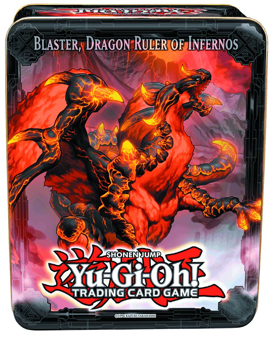 YU-GI-OH! (YGO): 2013 COLLECTIBLE TIN: BLASTER DRAGON RULER OF INFERNOS