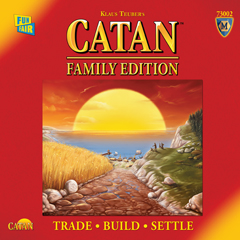 CATAN FAMILY EDITION BOARD GAME