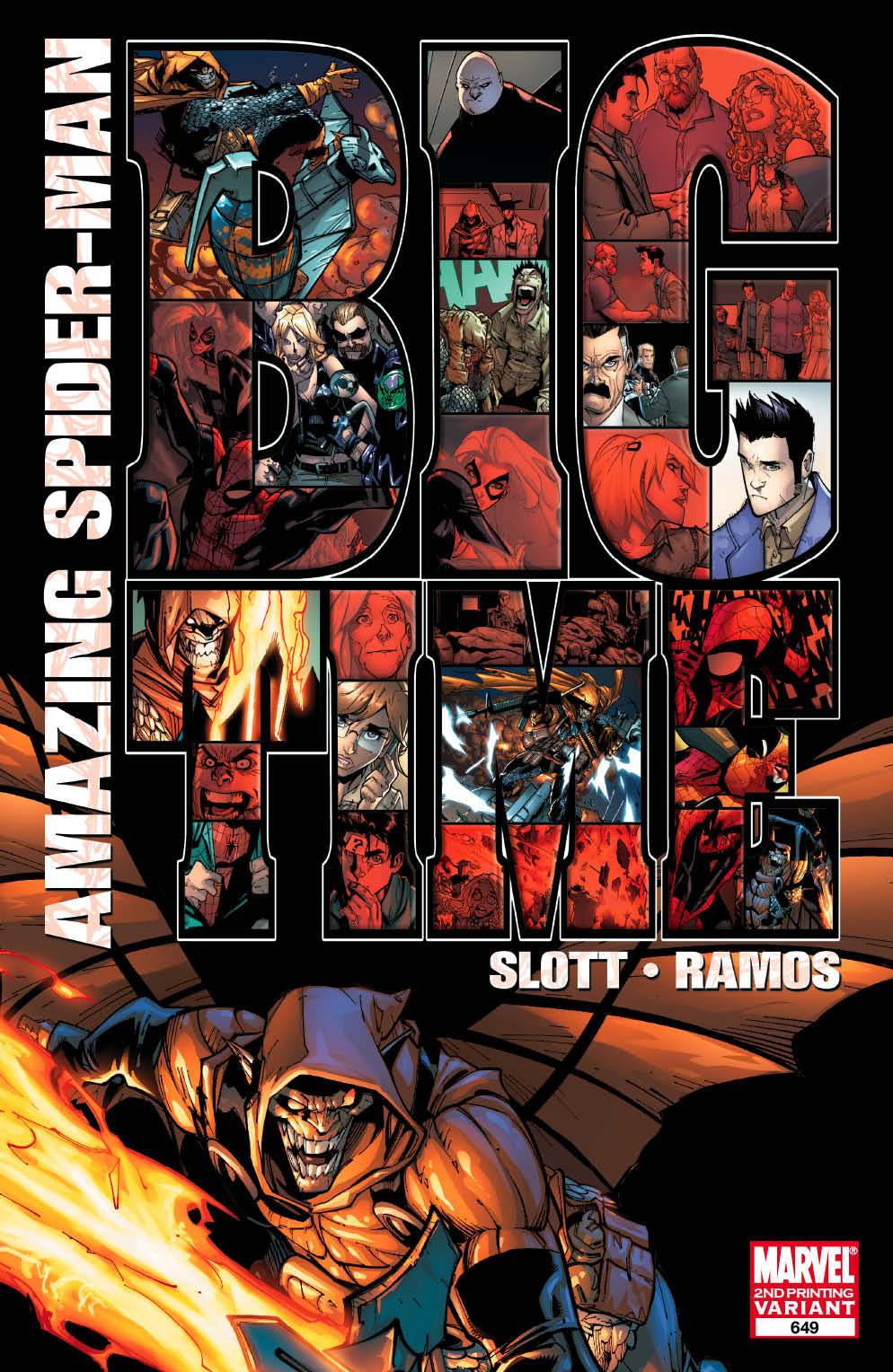 AMAZING SPIDER-MAN #649 2ND PTG RAMOS VAR