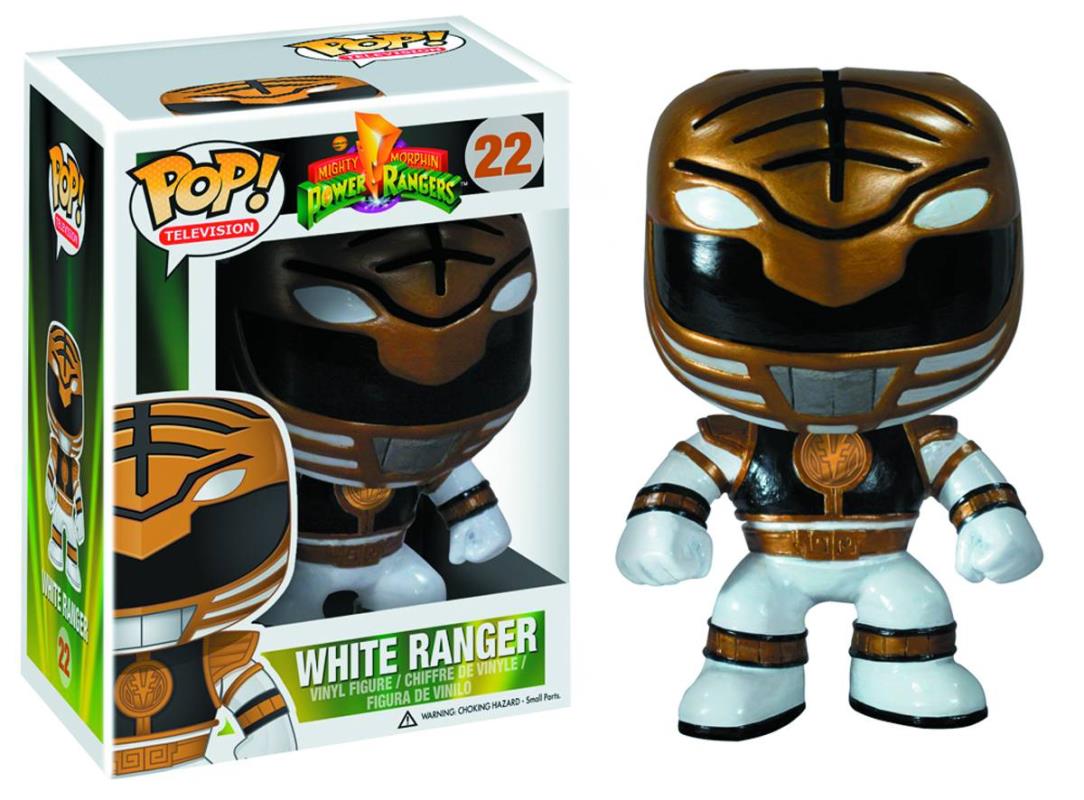 POP POWER RANGERS WHITE RANGER VINYL FIGURE