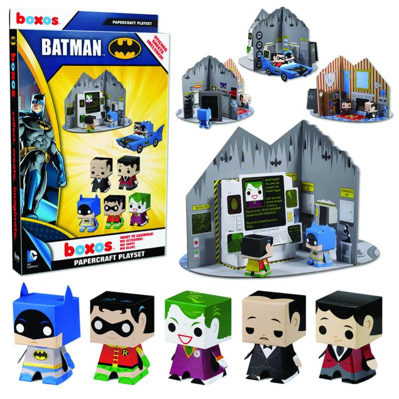 BATMAN PAPERCRAFT ACTIVITY SET
