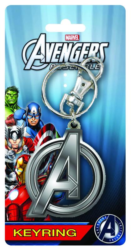AVENGERS LOGO PEWTR KEYRING