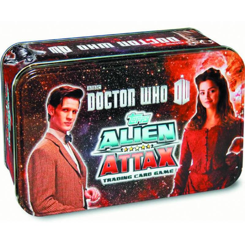 DOCTOR WHO ALIEN ATTAX TCG COLLECTIBLE TIN