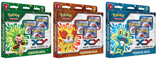 POKEMON XY KALOS STARTER SET