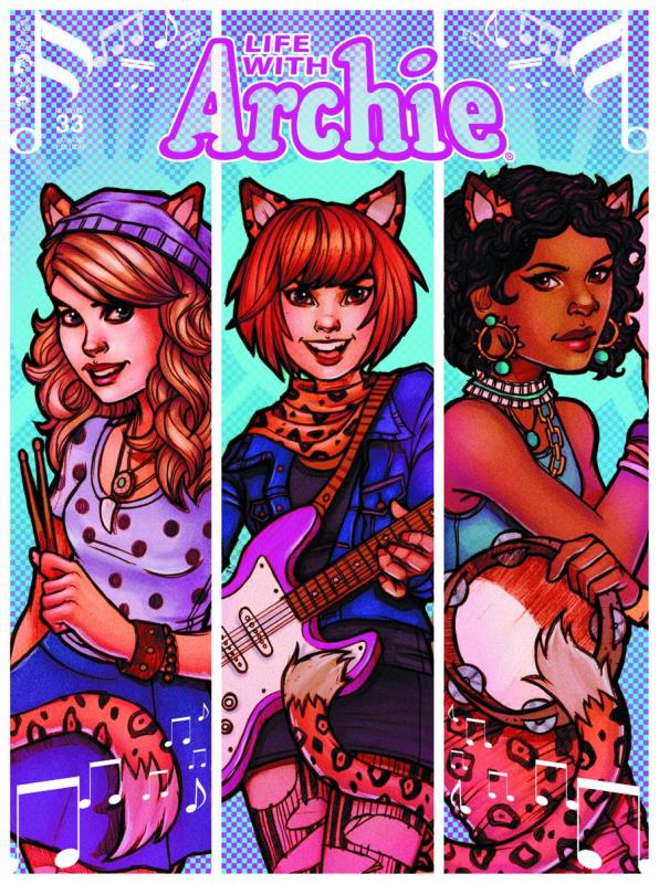 LIFE WITH ARCHIE #33 CHRISSIE ZULLO JOSIE VARIANT CVR  LIFE WITH ARCHIE #33 CHRISSIE ZULLO JOSIE VARIANT CVR