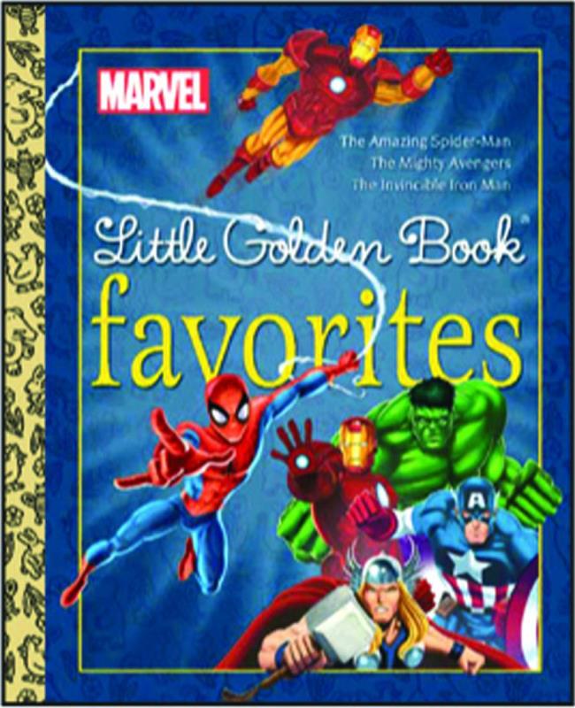 MARVEL HEROES LITTLE GOLDEN BOOK FAVORITES #1