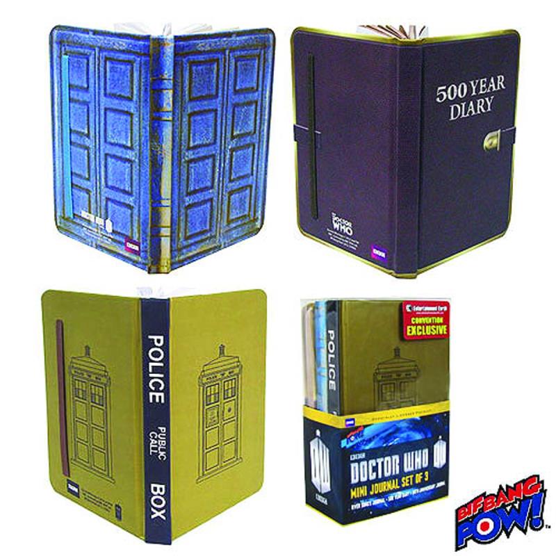 DR WHO 3PC MINI-JOURNAL SET