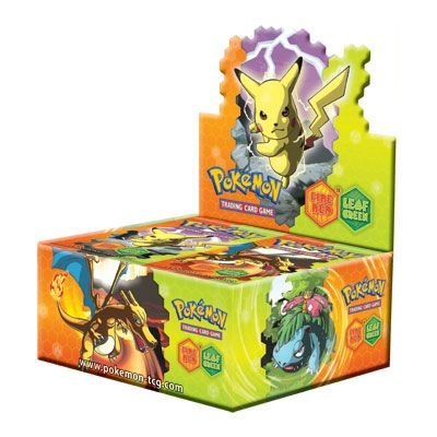 POKEMON EX FIRE RED LEAF GREEN BOOSTER BOX
