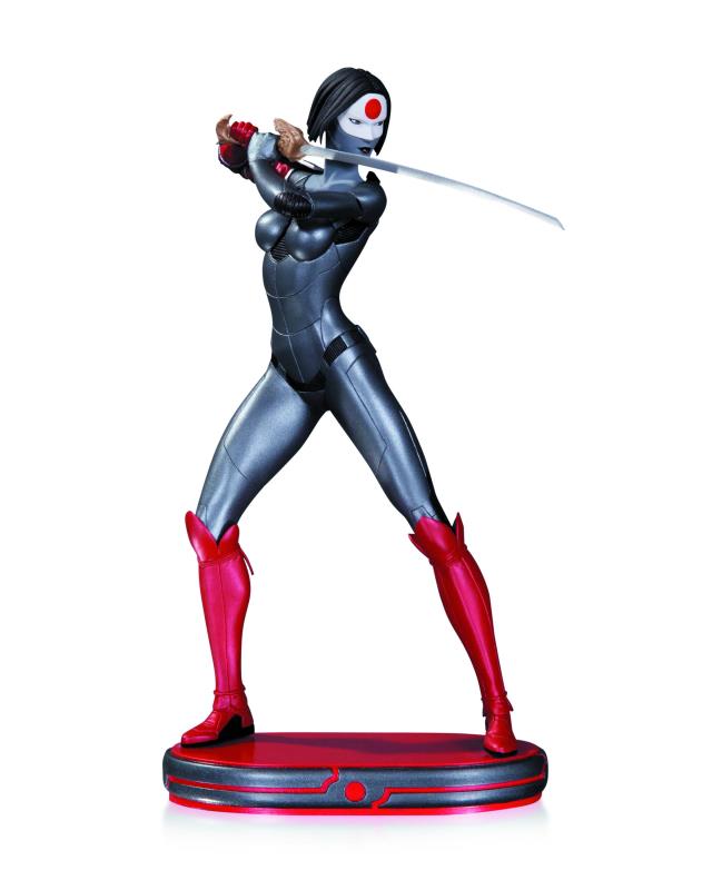 DC COMICS COVER GIRLS KATANA STATUE