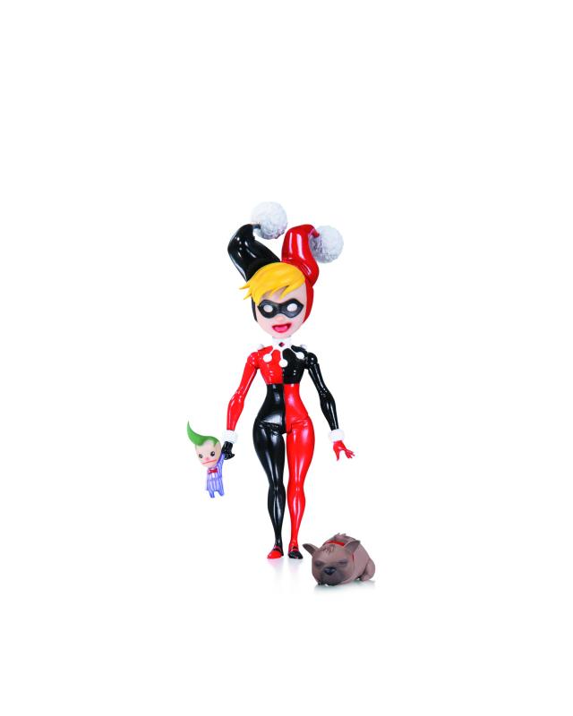 BATMAN LIL GOTHAM HARLEY QUINN MINI ACTION FIGURE