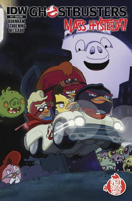 GHOSTBUSTERS #17 SUBSCRIPTION VARIANT ANGRY BIRDS