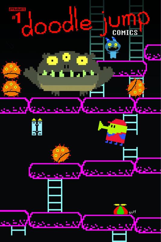 DOODLE JUMP #1 (OF 6) VIDEO GAME HOMAGE EXC VARIANT