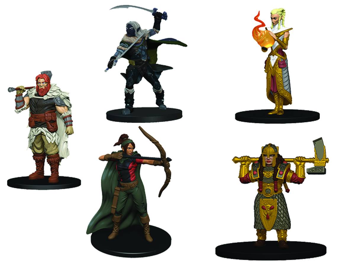 DUNGEONS & DRAGONS MINIATURES HEROES STARTER SET