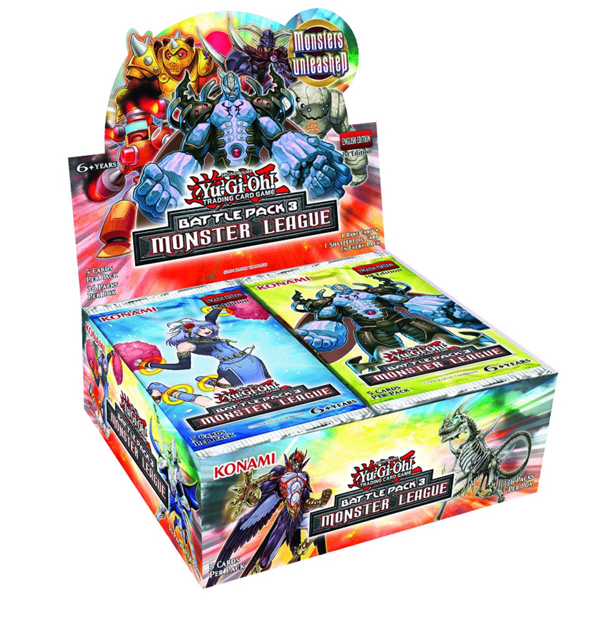 YU-GI-OH! (YGO): BATTLE PACK 3 MONSTER LEAGUE BOOSTER