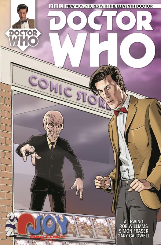 DOCTOR WHO 11TH #1 NJOY GAMES AND COMICS CUSTOM CVR