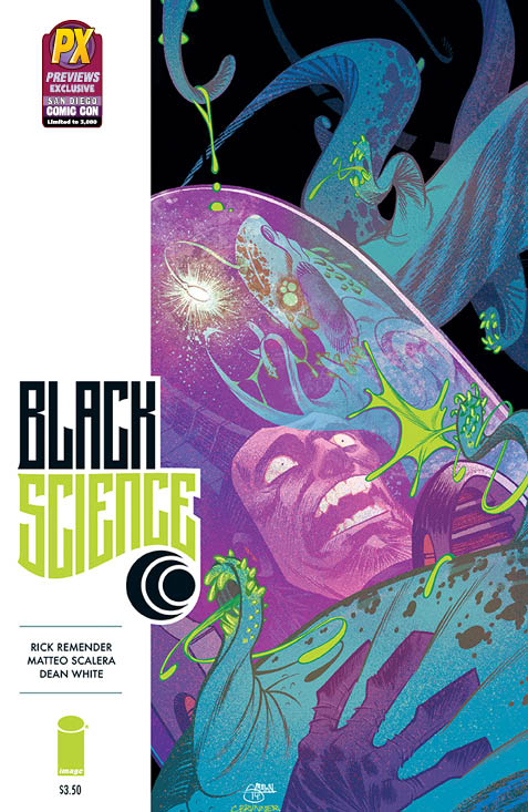 BLACK SCIENCE #7 SDCC EXCLUSIVE VARIANT