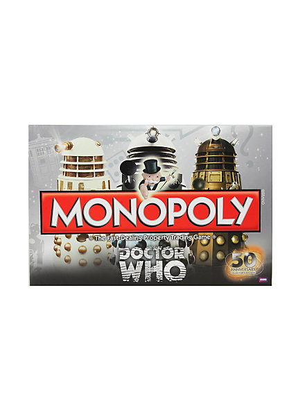 DOCTOR WHO 50TH ANNIVERSARY ED MONOPOLY