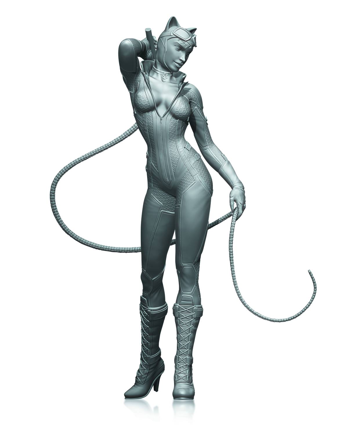 BATMAN ARKHAM CITY CATWOMAN STATUE