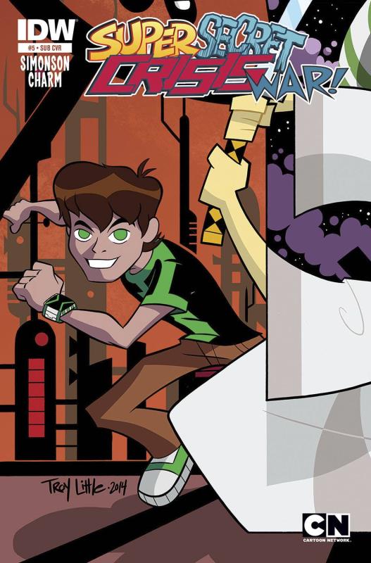 CARTOON NETWORK SUPER SECRET CRISIS WAR #5 (OF 6) SUBSCRIPTION VARIANT