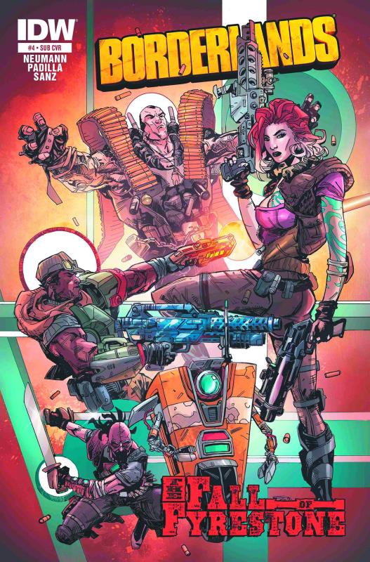BORDERLANDS FALL OF FYRESTONE #4 SUBSCRIPTION VARIANT