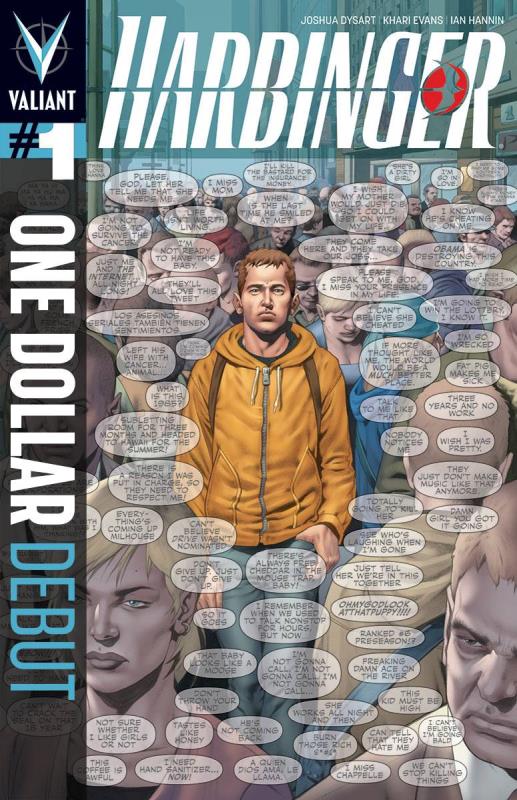 HARBINGER #1 ONE DOLLAR DEBUT ED NEW PTG  HARBINGER #1 ONE DOLLAR DEBUT ED NEW PTG