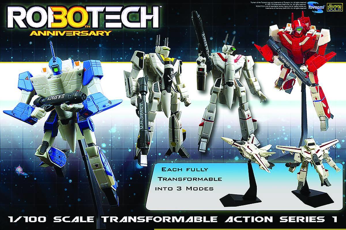 ROBOTECH TRANSFORMABLE 1/100 SCALE ACTION FIGURE