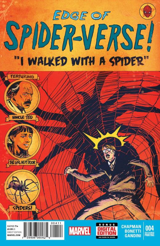 EDGE OF SPIDER-VERSE #4 (OF 5) 2ND PTG BROWN VARIANT (PP #1148)
