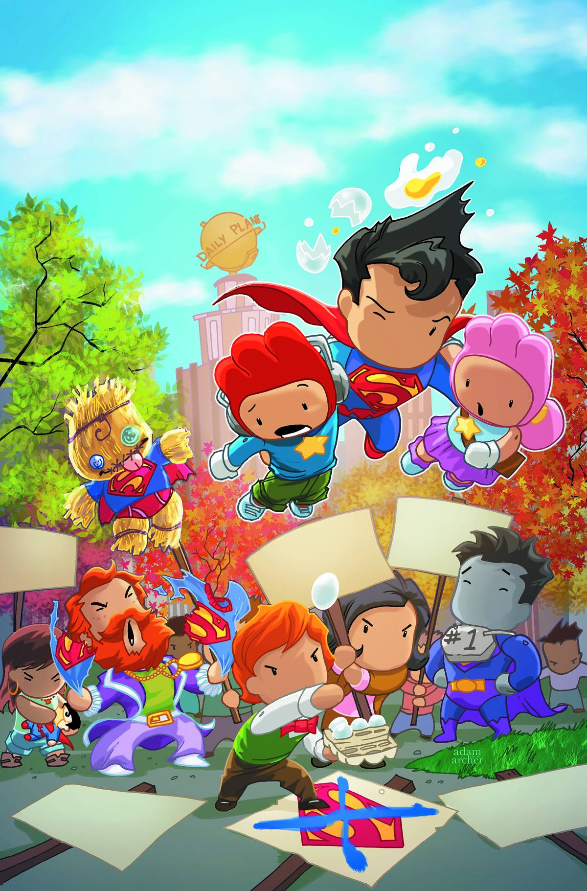 SCRIBBLENAUTS UNMASKED CRISIS OF IMAGINATION #2