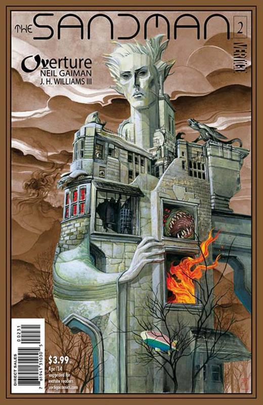 SANDMAN OVERTURE #2 (OF 6) 1:100 BLACK & WHITE VARIANT ED A (RES) (MR)