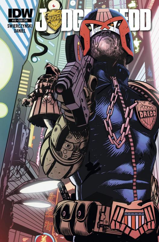 JUDGE DREDD #16 SUBSCRIPTION VARIANT