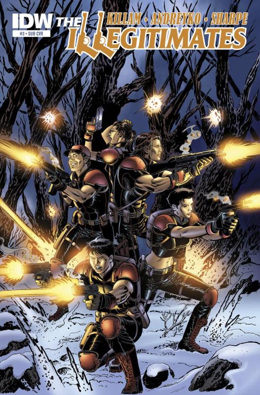 ILLEGITIMATES #3 (OF 6) SUBSCRIPTION VARIANT