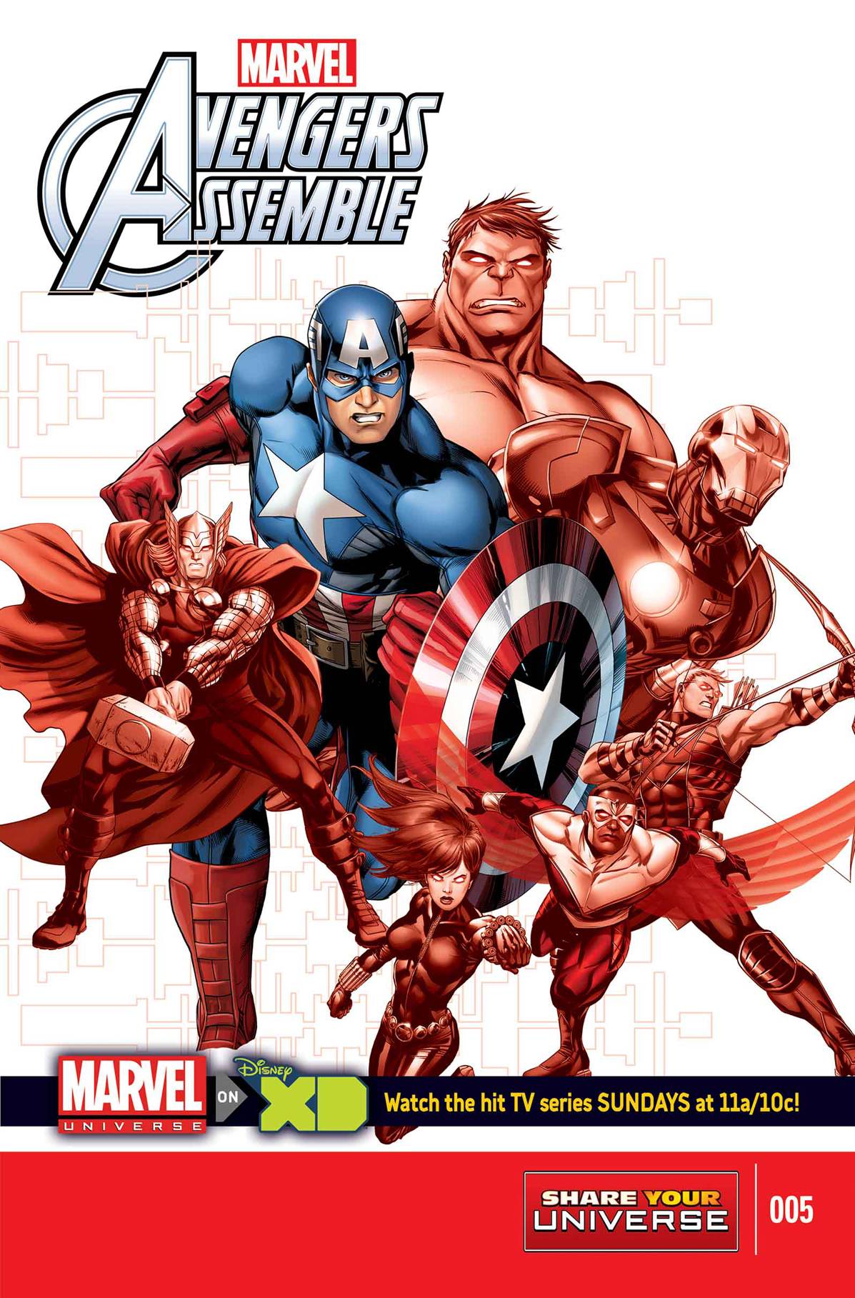 MARVEL UNIVERSE AVENGERS ASSEMBLE #5 SYU