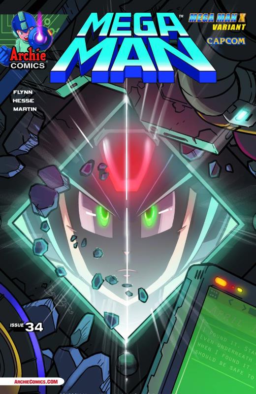 MEGA MAN #34 MEGA MAN X VARIANT CVR