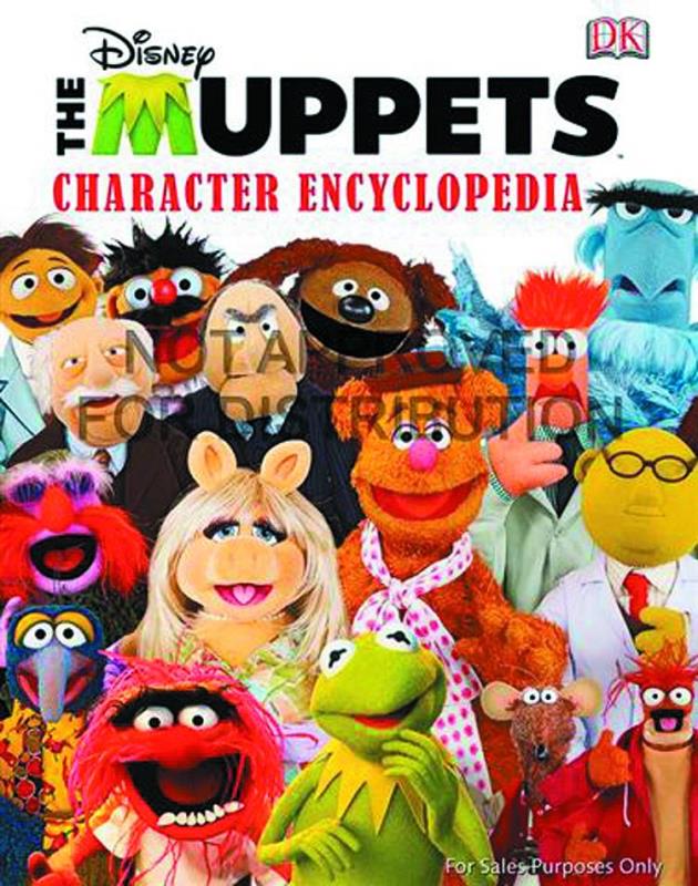 DISNEY MUPPETS CHARACTER ENCYCLOPEDIA HARDCOVER