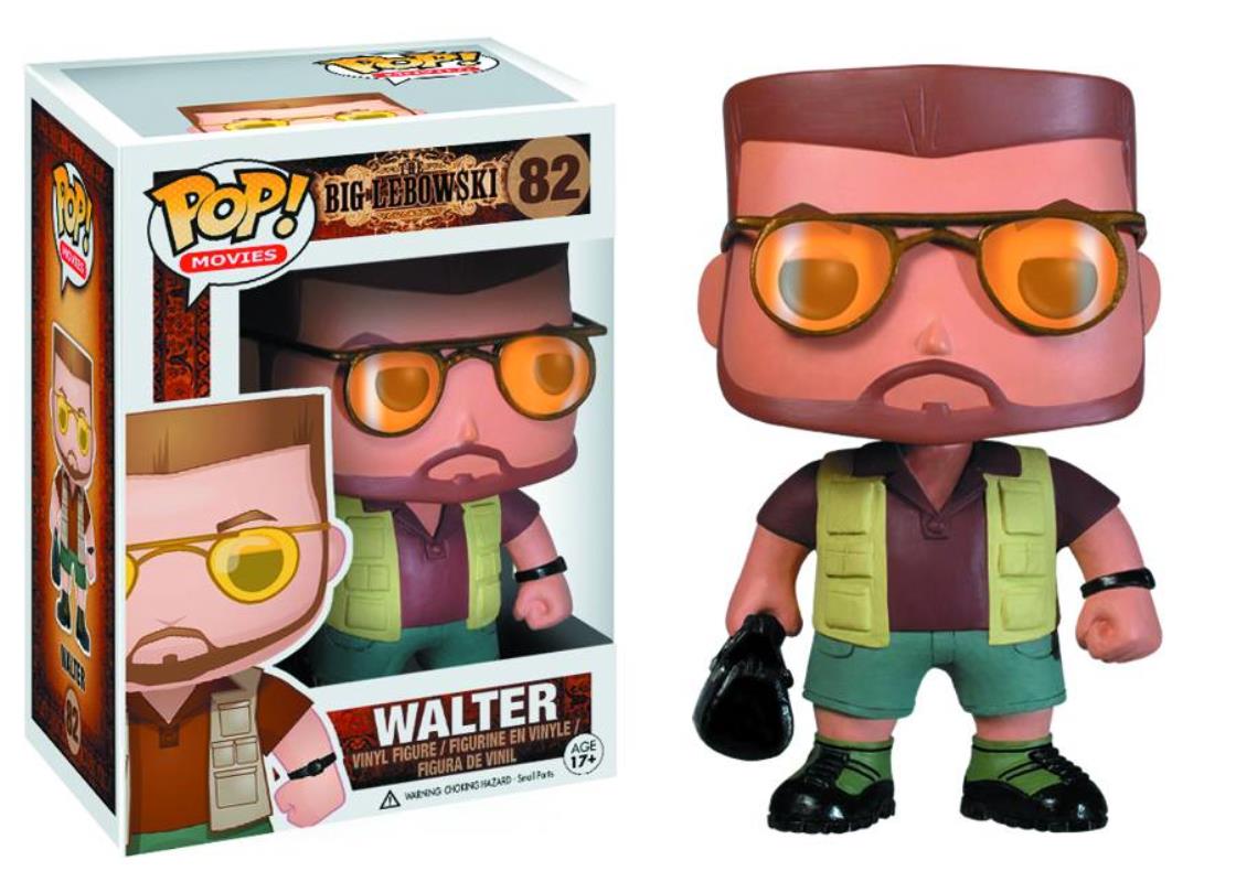 POP BIG LEBOWSKI WALTER VINYL FIGURE  POP BIG LEBOWSKI WALTER VINYL FIGURE