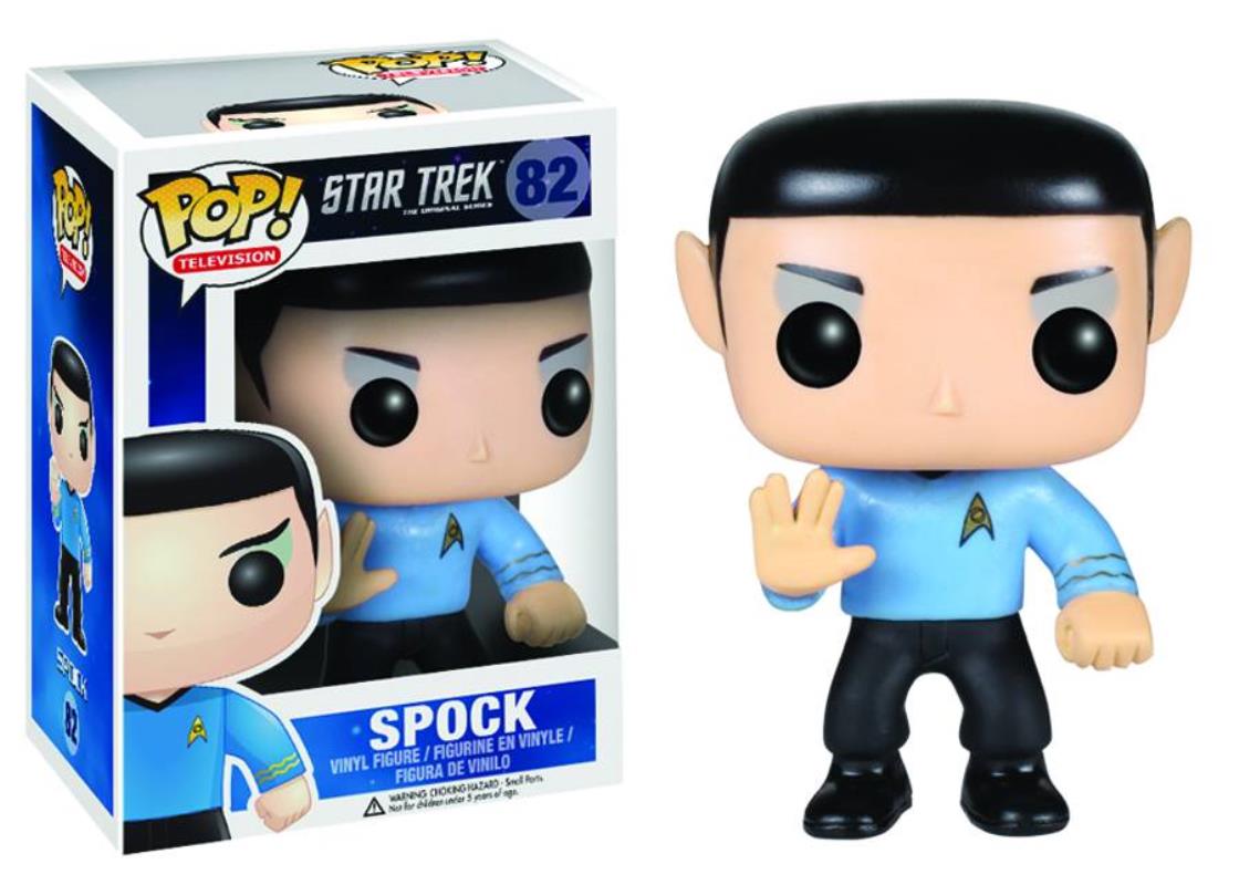 POP STAR TREK SPOCK VINYL FIGURE  POP STAR TREK SPOCK VINYL FIGURE