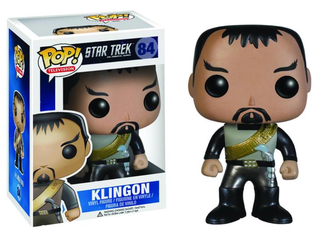 POP STAR TREK KLINGON VINYL FIGURE  POP STAR TREK KLINGON VINYL FIGURE