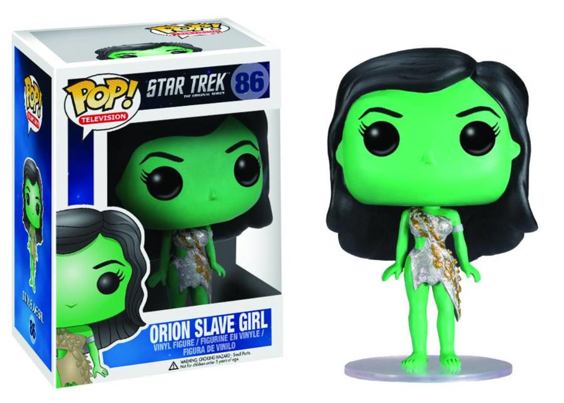 POP STAR TREK ORION SLAVE GIRL VINYL FIGURE