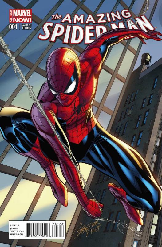 AMAZING SPIDER-MAN #1 CAMPBELL CONNECTING B VARIANT ANMN
