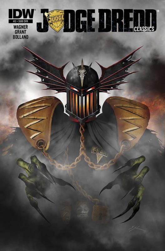 JUDGE DREDD CLASSICS DARK JUDGES #2 (OF 5) SUBSCRIPTION VARIANT