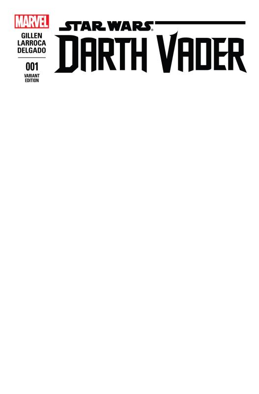 DARTH VADER #1 (OF 6) BLANK VARIANT